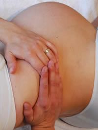 foto osteopathie zwangere vrouwen